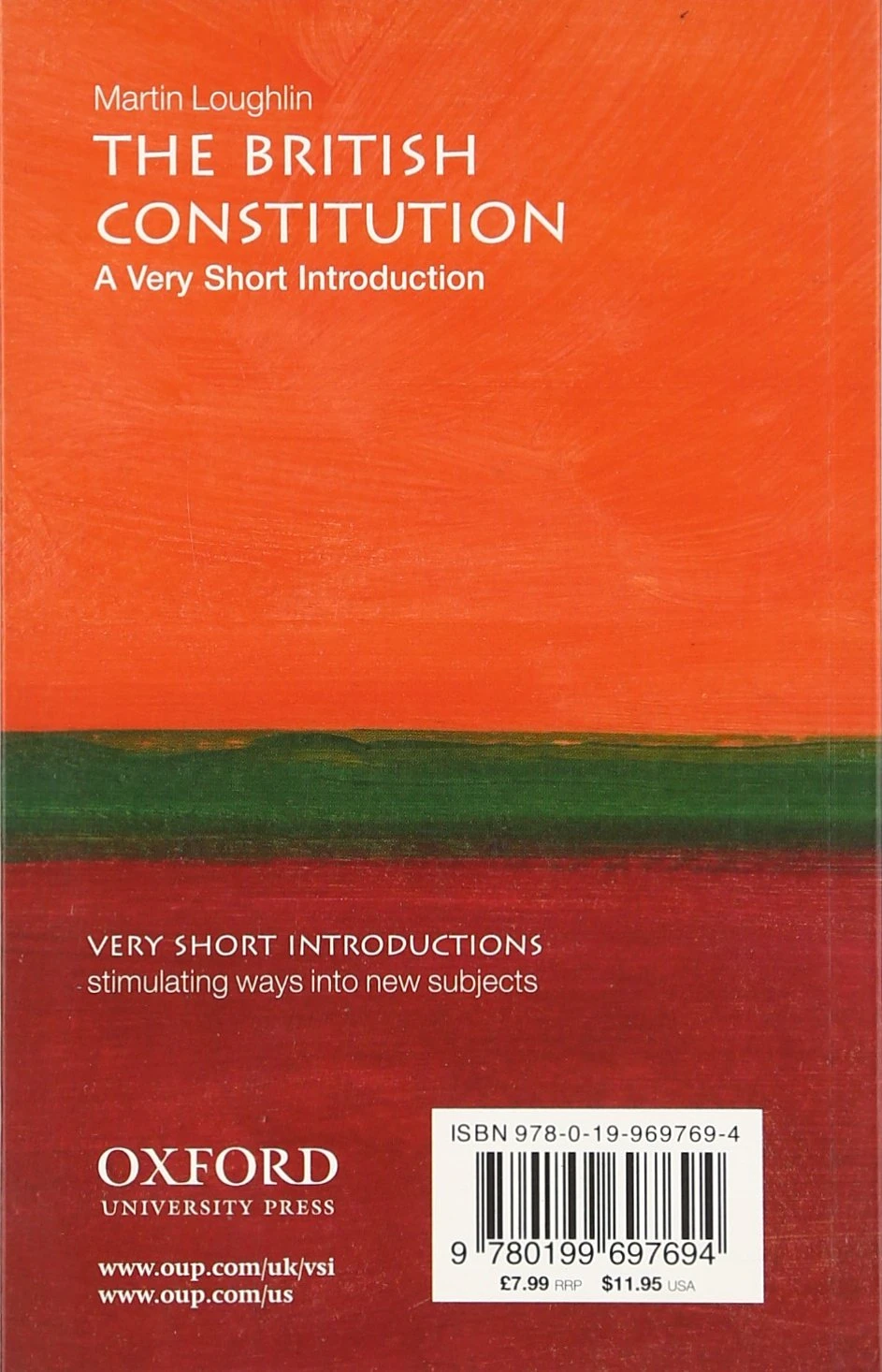 The British Constitution: A Very Short Introduction