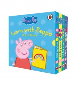 Комплект книг «Peppa Pig: Learn with Peppa Box of Books