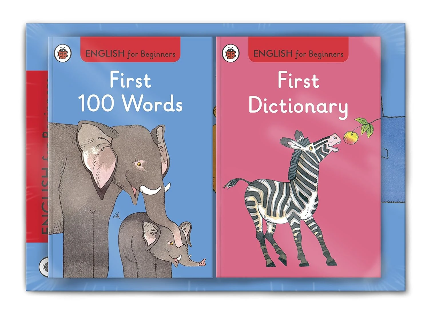 Комплект книг «English for Beginners: Pack 2 (First 100 Verbs + Counting, Colours, Shapes + Time, Seasons, Weather)