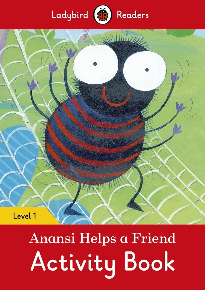 Посібник «Anansi Helps a Friend Activity Book - Ladybird Readers Level 1