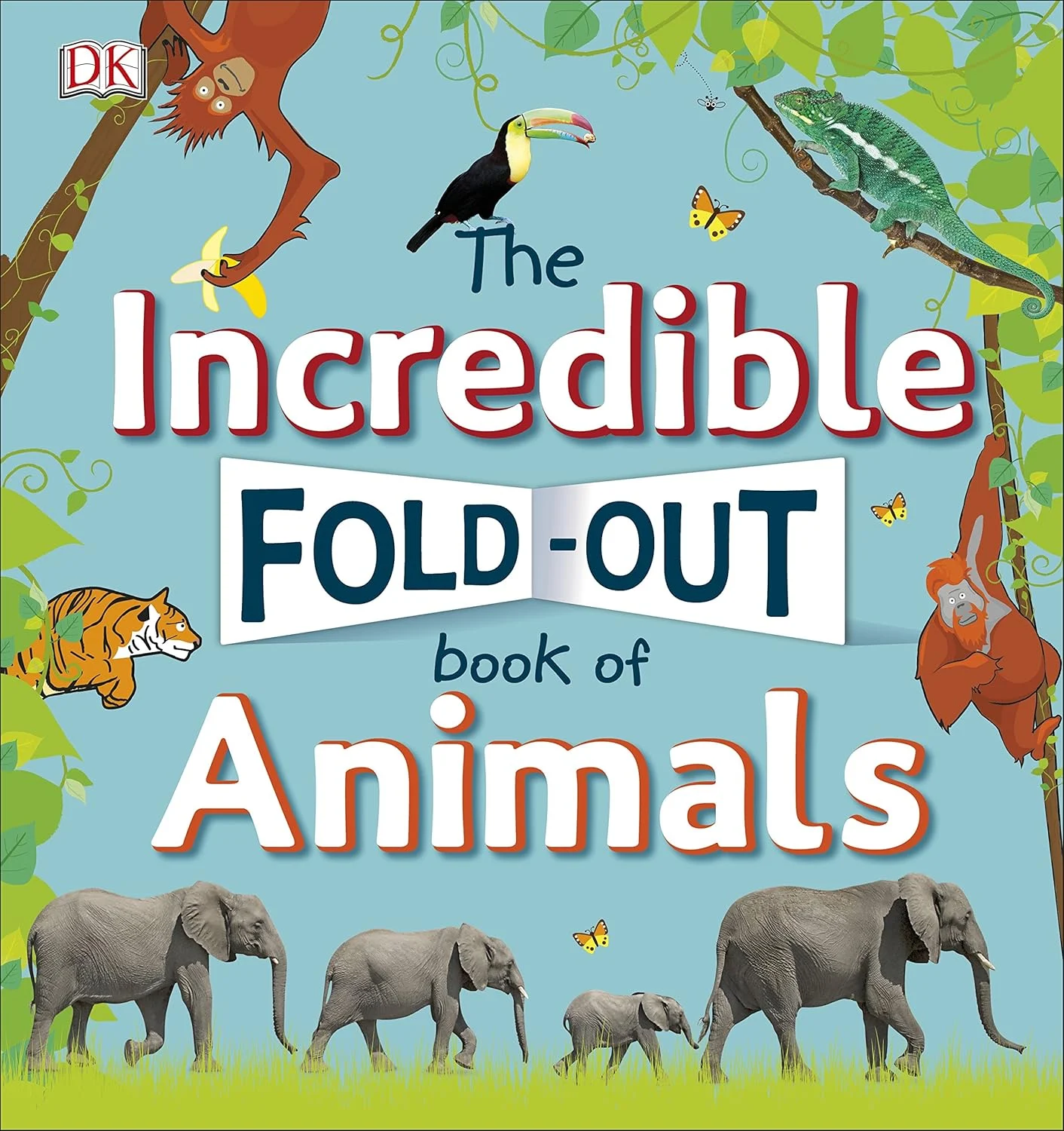 The Incredible Fold-Out Book of Animals