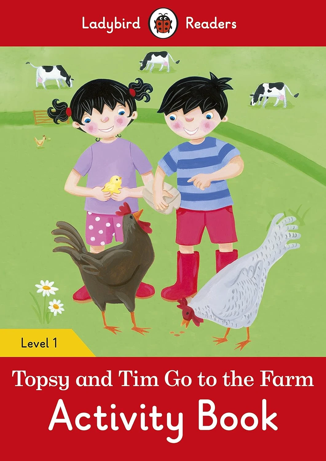 Посібник «Topsy and Tim: Go to the Farm Activity Book - Ladybird Readers Level 1
