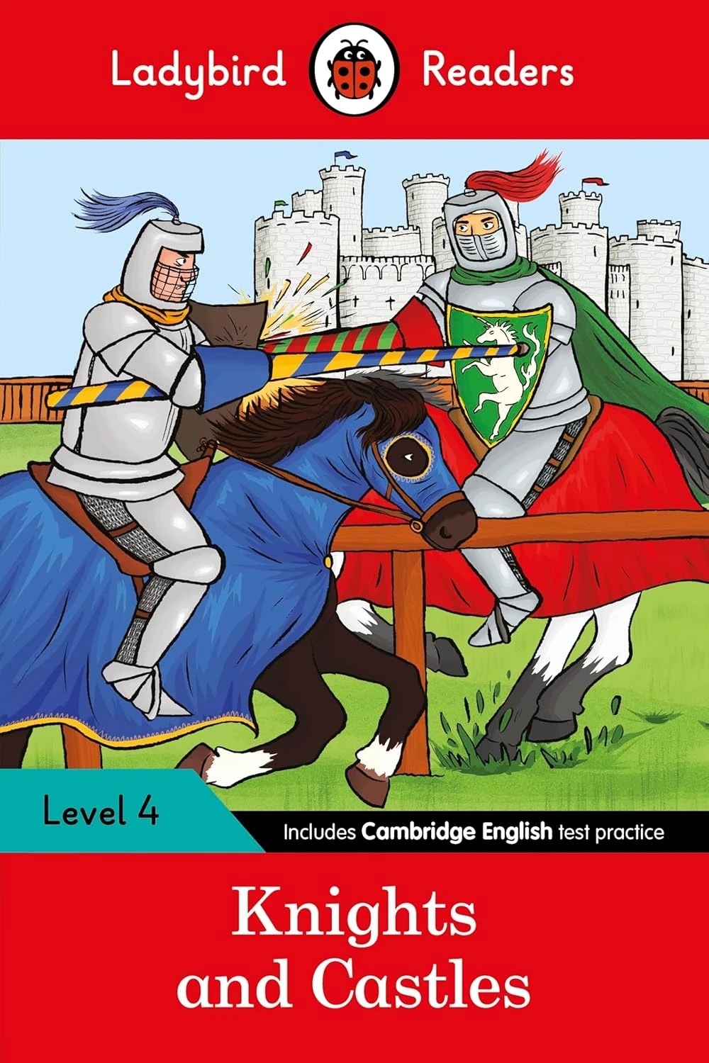 Посібник «Knights and Castles - Ladybird Readers Level 4