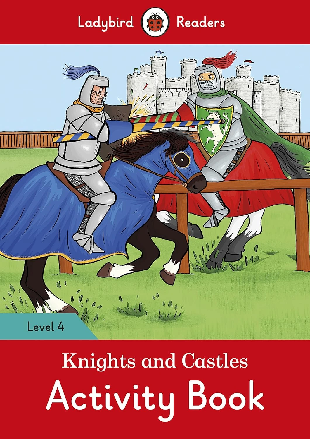 Посібник «Knights and Castles Activity Book - Ladybird Readers Level 4