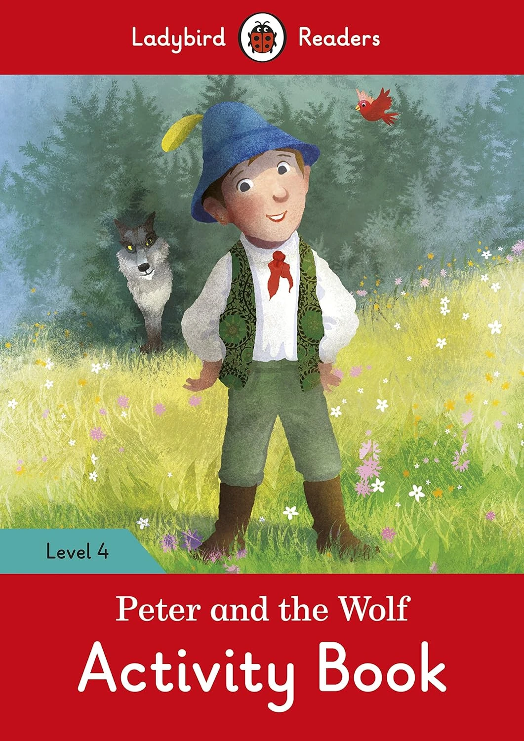 Посібник «Peter and the Wolf Activity Book - Ladybird Readers Level 4