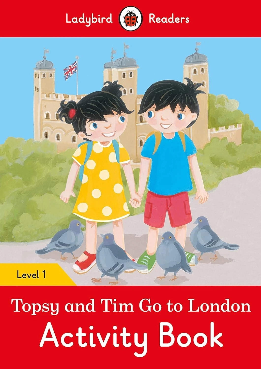 Посібник «Topsy and Tim: Go to London Activity Book - Ladybird Readers Level 1