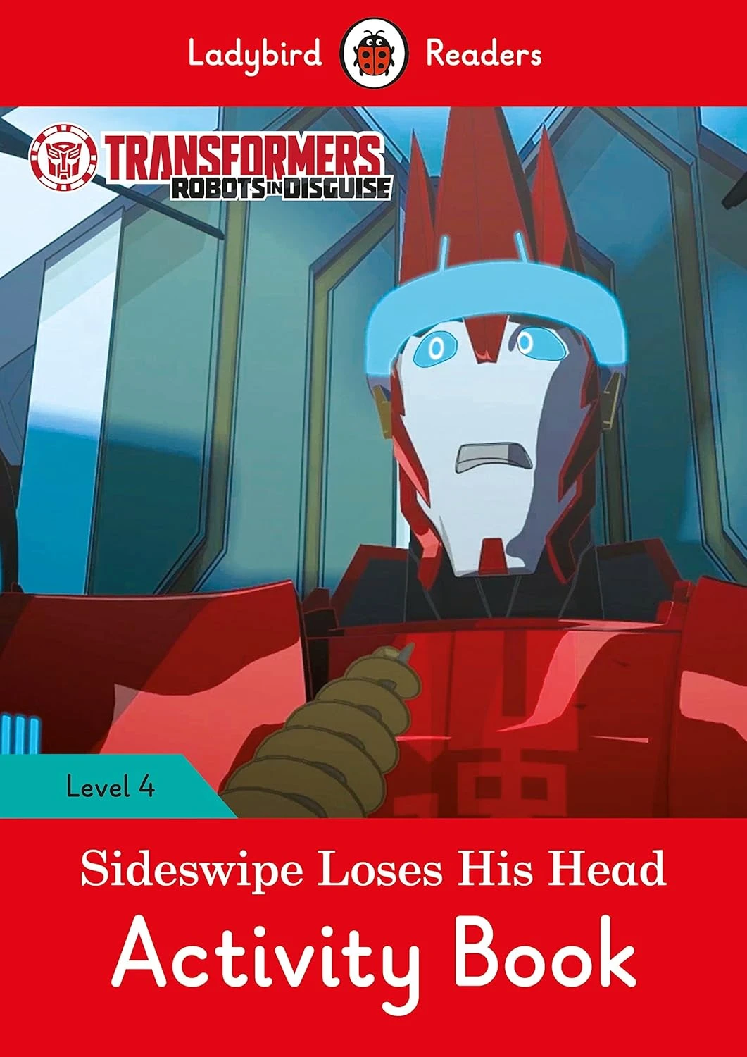 Посібник «Transformers: Sideswipe Loses His Head Activity Book - Ladybird Readers Level 4
