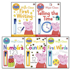 Peppa Pig Wipe Clean Collection
