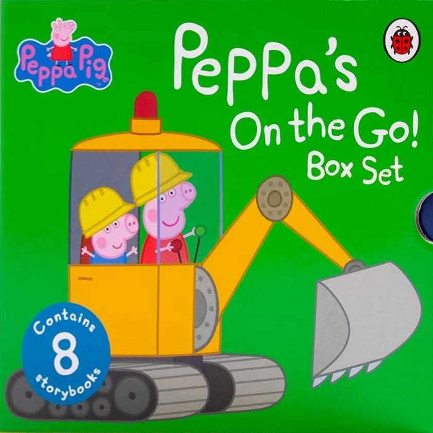 Peppa on the Go! 8 board book slipcase set