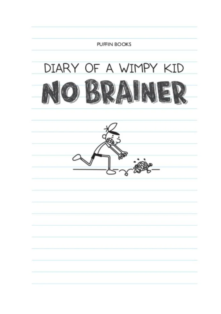 Diary of a Wimpy Kid: No Brainer (Book 18)