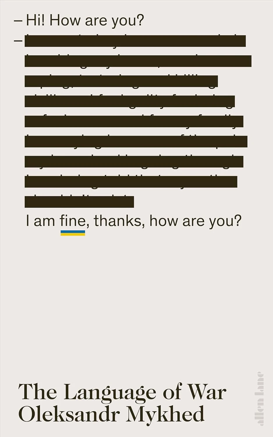 The Language of War. Олександр Михед