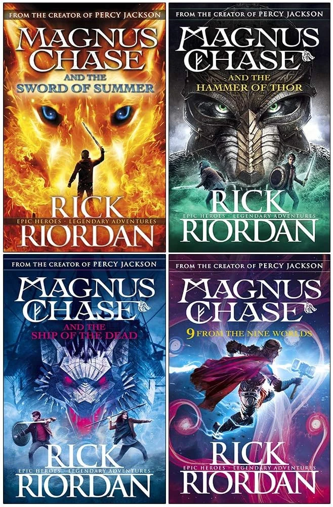 Magnus Chase and the Gods of Asgard Complete Collection (4 Books Slipcase)