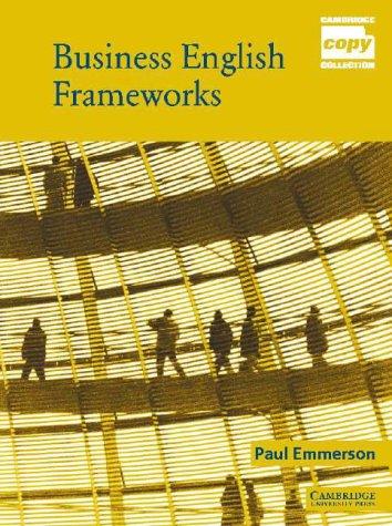 Посібник «Business English Frameworks