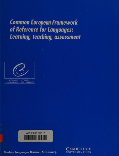 Посібник «Common European Framework of Reference for Languages : Learning, Teaching, Assessment
