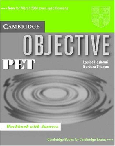 Робочий зошит «Objective PET. Workbook with answers