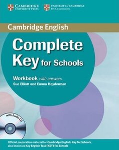 Робочий зошит «Complete Key for Schools. Workbook with answers with Audio CD