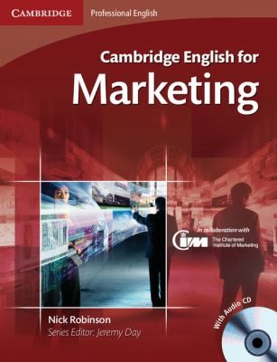 Посібник «Cambridge English for Marketing Student's Book+Audio CD's (підручник+аудіодиск)