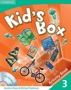 Підручник «Kid's Box Level 3 Activity Book with CD-ROM