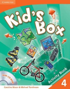 Підручник «Kid's Box Level 4 Activity Book with CD-ROM