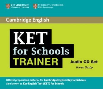 Аудіодиск «KET for Schools Trainer Audio CDs (2)
