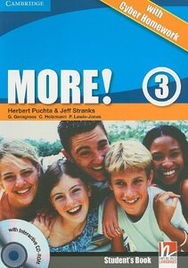 Підручник «More! Level 3 Student's Book with Interactive CD-ROM with Cyber Homework