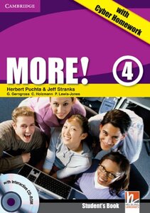 Підручник «More! Level 4 Student's Book with Interactive CD-ROM with Cyber Homework