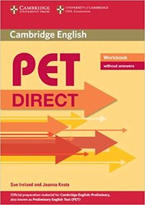 Робочий зошит «Direct Cambridge PET Workbook without answers
