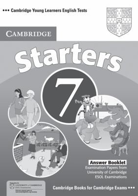 Посібник «Cambridge YLE Tests 7 Starters Answer Booklet
