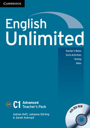 Книга для вчителя «English Unlimited Advanced Teacher's Pack