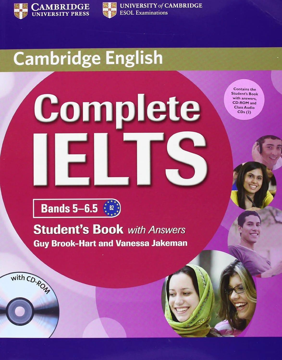 Complete IELTS Bands 5-6.5 Student's Pack (SB with Answers with CD-ROM and Class Audio CDs)