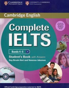 Підручник «Complete IELTS Bands 4-5. Student's Pack (Student's Book + Answers + CD-ROM and Class Audio CDs)