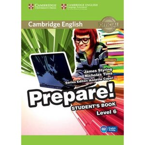 Посібник «Cambridge English Prepare! Level 6 Student's Book with Companion for Ukraine (підручник)