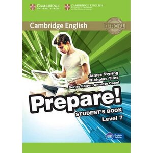 Посібник «Cambridge English Prepare! Level 7 Student's Book with Companion for Ukraine (підручник)