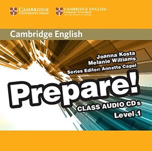 Посібник «Cambridge English Prepare! Level 1 Class Audio CD's (аудіодиск)
