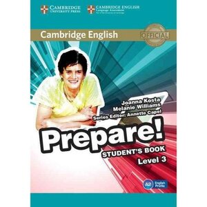 Посібник «Cambridge English Prepare! Level 3 Student's Book with Companion for Ukraine (підручник)