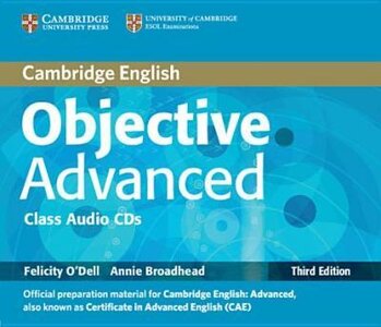 Аудіодиск «Objective Advanced 3rd edition. Class Audio CD (комплект із 2 аудіодисків)