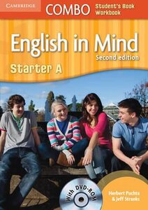 Посібник «English in Mind Combo Starter A 2nd Edition. SB + WB + DVD-ROM (підручник + робзошит + диск)
