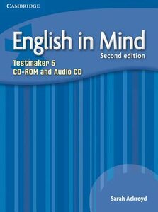 Аудіодиск «English in Mind 2nd Edition 5. Testmaker CD-ROM and Audio CD (диск з тестами)