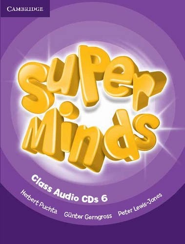 Аудіодиск «Super Minds Level 6 Class CDs (4)