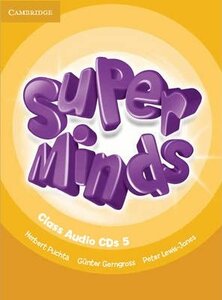 Аудіодиск «Super Minds Level 5 Class CDs (4)