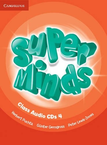 Аудіодиск «Super Minds Level 4 Class Audio CDs (4)