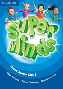 Аудіодиск «Super Minds Level 1 Class Audio CDs (3)