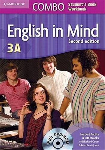 Посібник «English in Mind Combo 3A 2nd Edition. SB + WB + DVD-ROM (підручник + робзошит + диск)