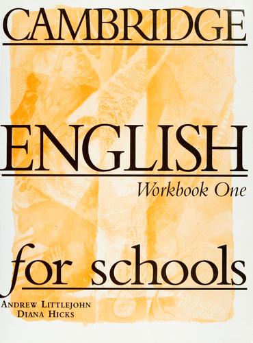 Підручник «Cambridge English for Schools 1. Student's Book