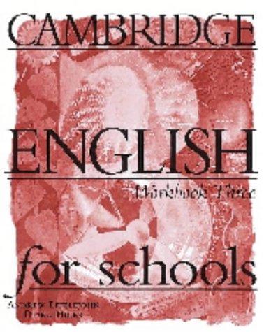 Робочий зошит «Cambridge English for Schools 3. Workbook