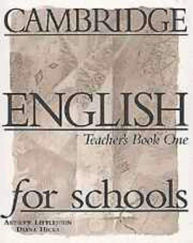 Книга для вчителя «Cambridge English for Schools 1. Teacher's book