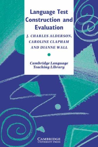 Посібник «Cambridge Language Teaching Library: Language Test Construction and Evaluation