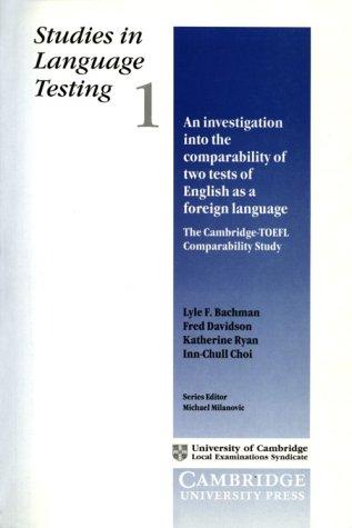 Посібник «An Investigation into the Comparability of Two Tests of English as a Foreign Language