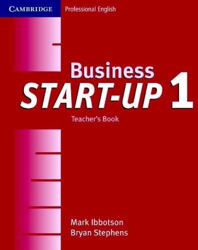 Посібник «Business Start-up Level 1Teacher's Book (підручник)