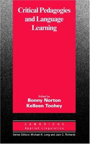 Посібник «Cambridge Applied Linguistics: Critical Pedagogies and Language Learning